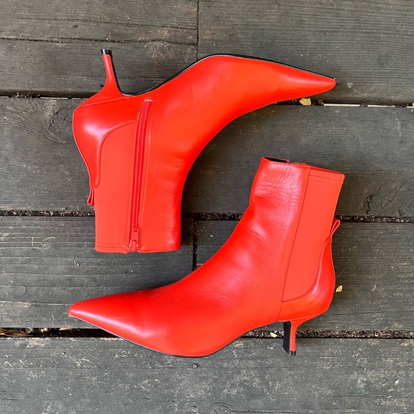 Red CAVERLEY ROMI Boots, Brand New, Size 40 (9.5) - Picture 9 of 16